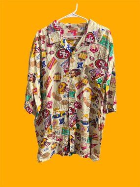 49ers all over print shirt